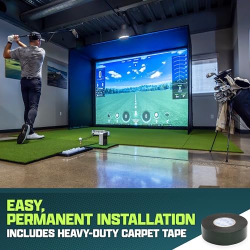 GoSports Golf Simulator Turf and Hitting Turf - 15 mm Golf Mat - Image 4