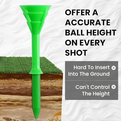 Amy Sport Unbreakable Golf Tees Plastic 3 1/4 inch - Image 5