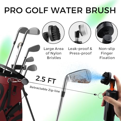 21 Pcs Golf Essentials Kit, Golf Club Cleaning Kit - Image 2