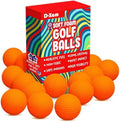 Foam Golf Balls Bulk 40, 24 or 15 Pack Practice Golf Ball Multicolor 41mm by D-Xam