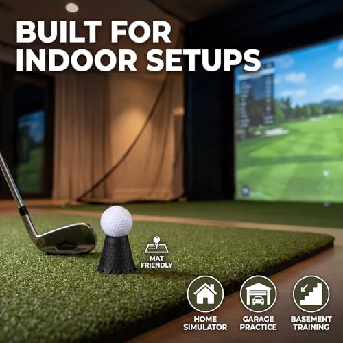 Plastic Golf Simulator Tees, 1/4 to 2 Inch - Image 7
