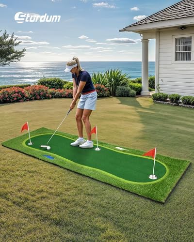 Golf Putting Green, Large Practice Putting Mat - Image 6
