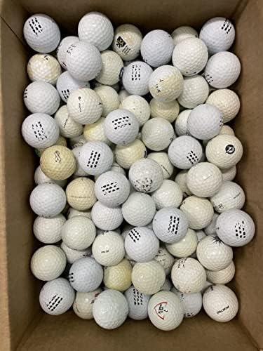 100 Shag/Practice/Hit Away/Range Used Golf Ball Mix in Mesh Bag - Image 3