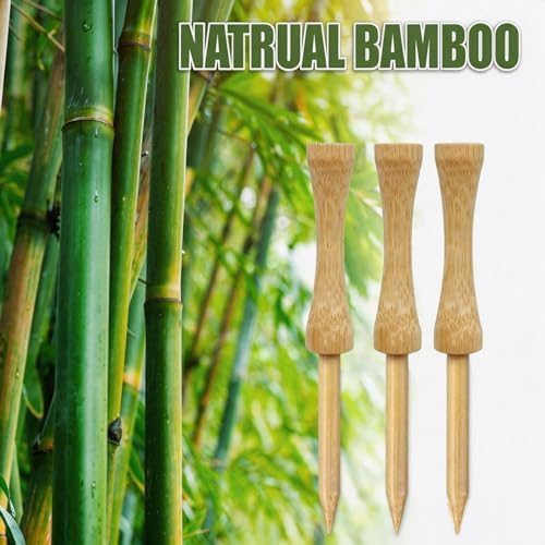 Step Down Golf Tees 2-1/8"or 2-3/4"or 3-1/4" 100 Pack Enduring Wooden Bamboo - Image 4