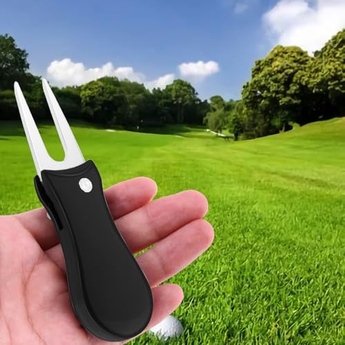 Foldable Golf Divot Tool, 2 Pack Stainless Steel Repair Tool - Image 5