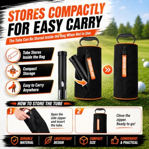 Portable Shag Bag Golf Ball Pick Up - Image 5