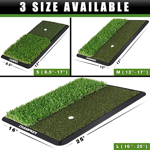 CHAMPKEY Dual-Turf Golf Hitting Mat | Come - Image 5