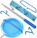 Disc Golf Retriever Pole 16 Feet, Telescopic Discs Retriever Golf Gifts by ACEBIRDIE