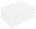 MECCANIXITY Foam Packing Pouches, 100 Pack 4x6 Inch White Cushion Foam Pouches for Dishes Furniture Glasses Cups Moving Storage