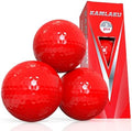 Colored Golf Balls, High Visibility Easy to Find, Blank No Logo by Kamlaku