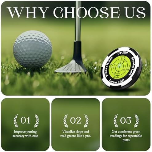 Golf Ball Marker with Bubble Level - Image 2