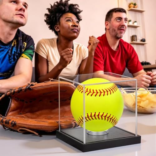 Clear Acrylic Softball Display Case - Image 5