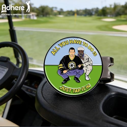 Adhere Golf Ball Markers Personlized Colourful Diamond Logo - Image 5