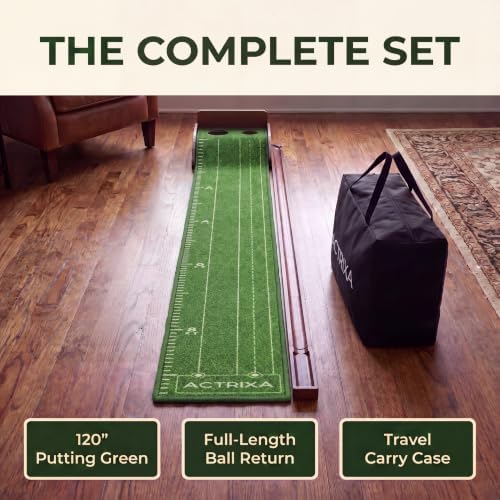 Indoor Putting Green Mat | Golf Putting Practice Mat - Image 7