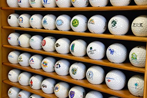 70 Golf Ball Display Case Cabinet Wall Rack Holder w/98% UV Protection Lockable - Image 4