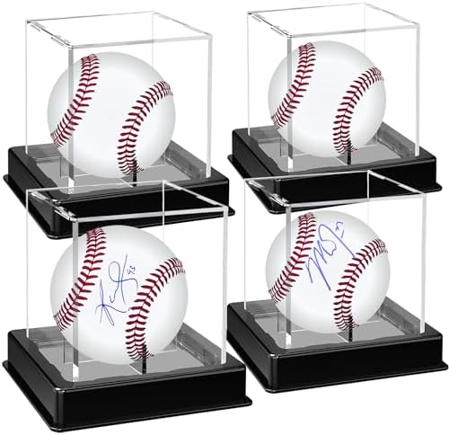 Taeku Baseball Display Case – Acrylic Cube Ball Holder by Taeku