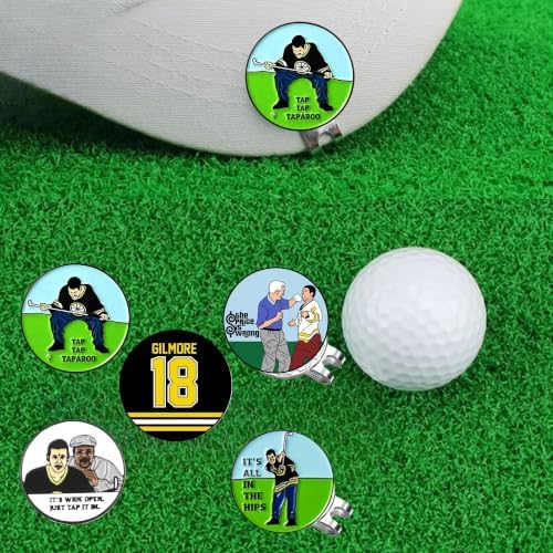 Artpreti 5Pack Funny Golf Ball Marker - Image 2
