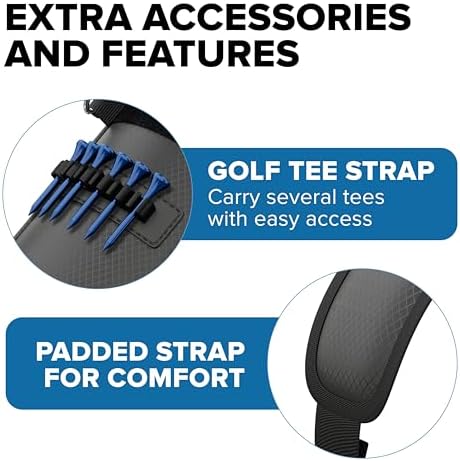 Par 3 Golf Bag, Ultra Lightweight, Small Golf Bag - Image 5