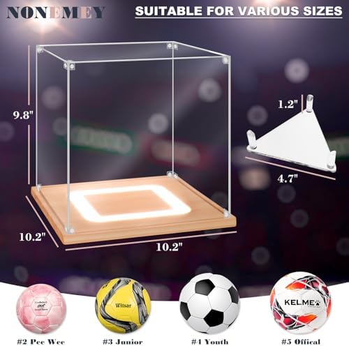 NONEMEY Soccer Display Case - Image 5