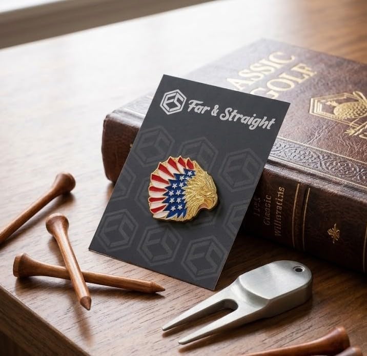 FAR&Straight Premium Golf Ball Marker Collection – Luxury Enamel Marker on - Image 2