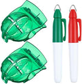 WILLBOND 2 Pieces Golf Ball Line Marker Tool Marking Alignment Putting Tool and by Willbond+Technology+Limited