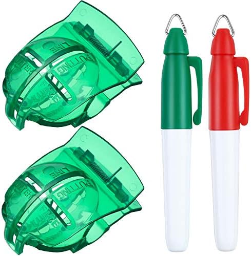 WILLBOND 2 Pieces Golf Ball Line Marker Tool Marking Alignment Putting Tool and by Willbond+Technology+Limited