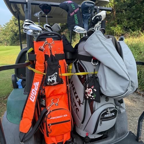 Golf Ball Storage Bag with S Carabiner Clip - Image 3