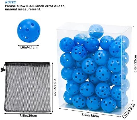 Plastic Golf Balls Practice Limited Flight Golf Training Ball Hollow Swing - Image 2