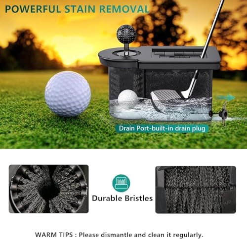 DRIVE UP Golf Cart Ball Washer and Club Head Cleaner Kit, Suitable - Image 5