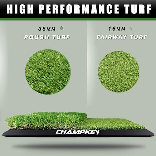 CHAMPKEY Dual-Turf Golf Hitting Mat | Come - Image 2