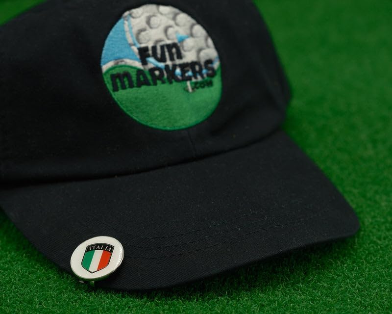 Italy Crest Golf Ball Marker - Image 2