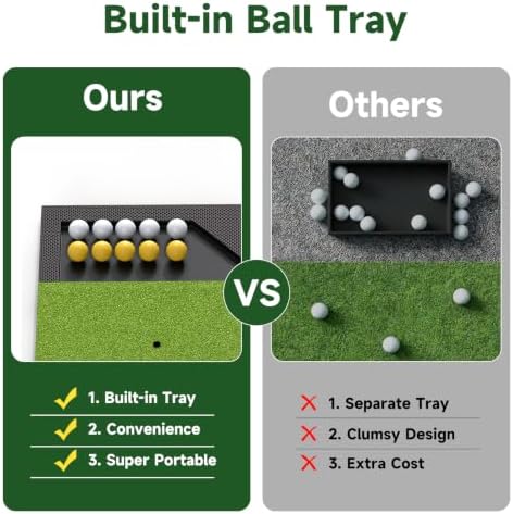 Golf Hitting Mat 5x4FT & 6x4FT - Image 3