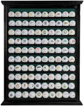 Golf Ball Display Case | Holds 100 Golf Balls | Handcrafted Solid Wood | Four by EurekaGolfProducts