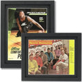 JupDec Sports Magazine Frame 2 Pack, Premium Wood Display Case by JupDec