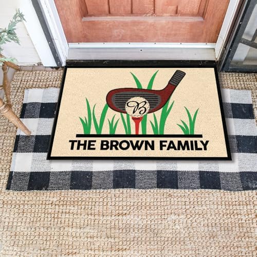 Personalized Golf Non-Slip Doormat - Image 3