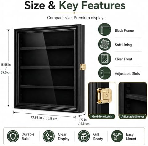 Silipull 40 Golf Divot Tool Display Case Wall Mount - Image 2