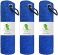 3 Pack 16"x16" Waffle Microfiber Golf Towels by VIVIDLY