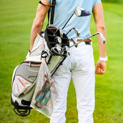 Retro Golf Towel Microfiber - Image 5