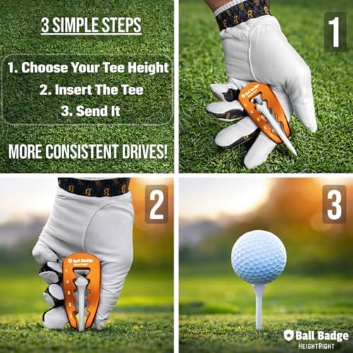 HeightRight Adjustable Golf Tee Height Tool - Image 5
