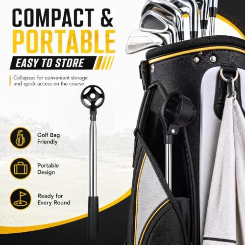 Pro Auto-Lock Golf Ball Retriever, Telescopic Golf Ball Retriever - Image 5