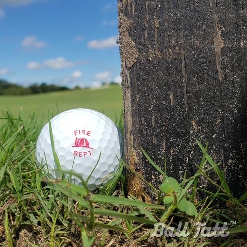 Fire Dept. Golf Ball Stamp, Golf Ball Stamper, Self-Inking Golf Ball Stamp - Image 2