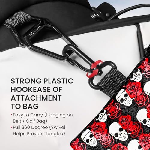 FINGER TEN Golf Pouch Bag with 4 Golf Pencil Set - Image 5
