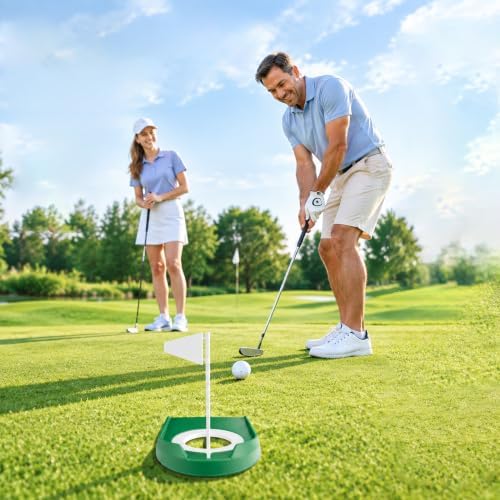 Golf Putting Cup with Flag - Image 4