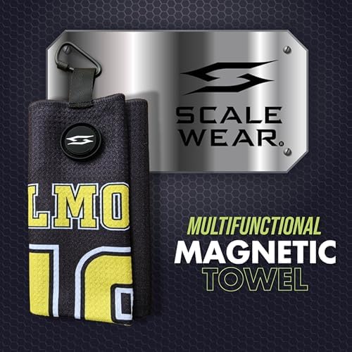 Magnetic Microfiber Waffle Golf Towel Large 16"x24" Clean - Image 4