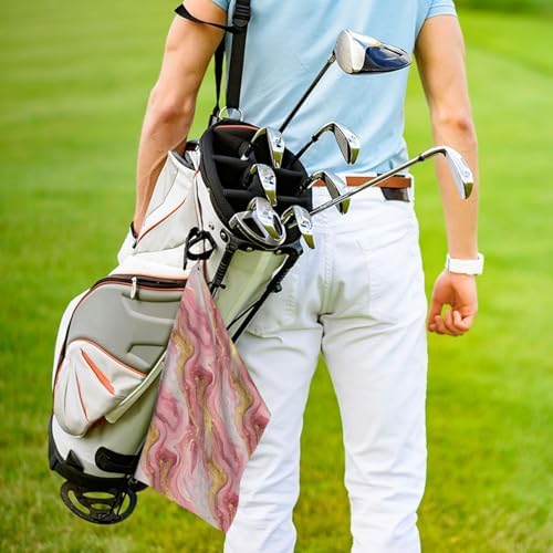 Marble Golf Towel Microfiber - Image 5