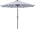 ABCCANOPY Solar Led Patio Umbrella by ABCCANOPY