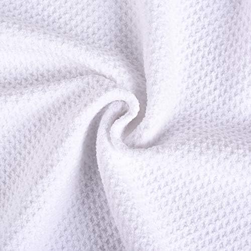 Mile High Life 2 Pack White Microfiber Tri-Fold Golf Towels - Image 5