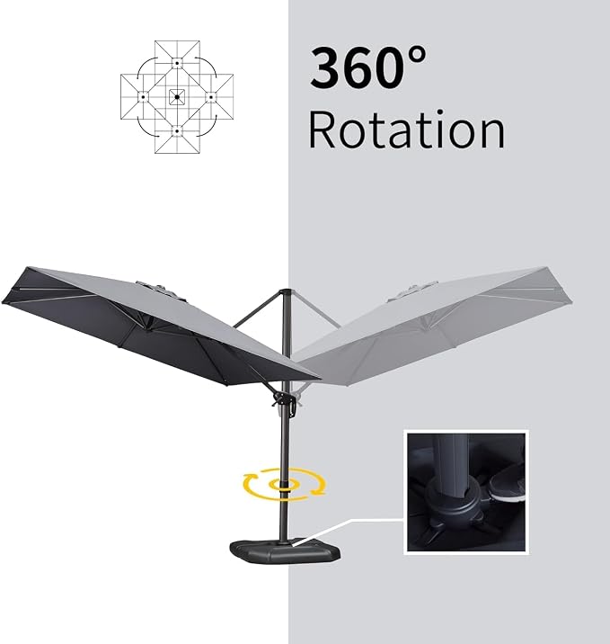 PURPLE LEAF Patio Umbrella - Image 7