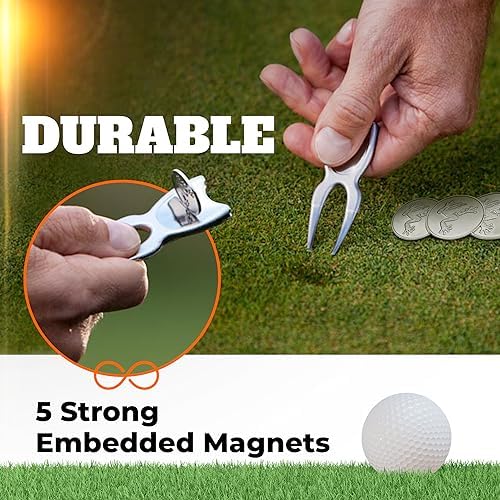 Frogger Golf Hop! Magnetic Ball Marker and Divot Repair Tool - Image 6