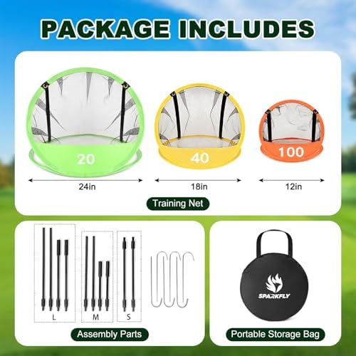 Golf Chipping Net Pop-Up Practice Nets - Image 3
